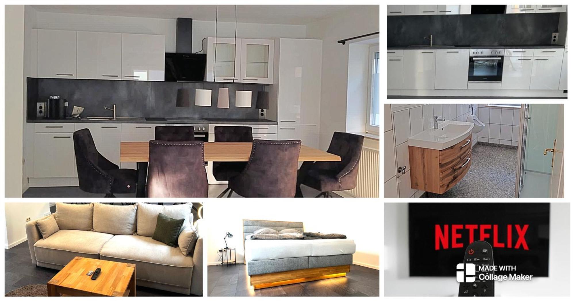 Apartment Fuer 6 Crailsheim Zentrum Netflix 300 Mbit Wlan מראה חיצוני תמונה